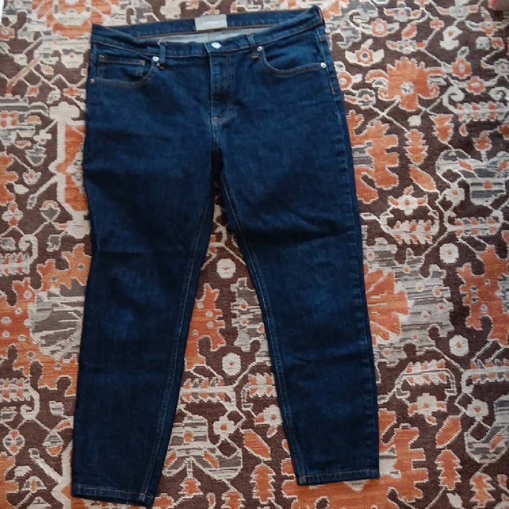 Everlane Dark Wash Ankle Jean